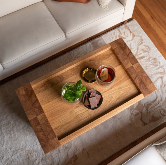 LOJAN Signature Tray Oak